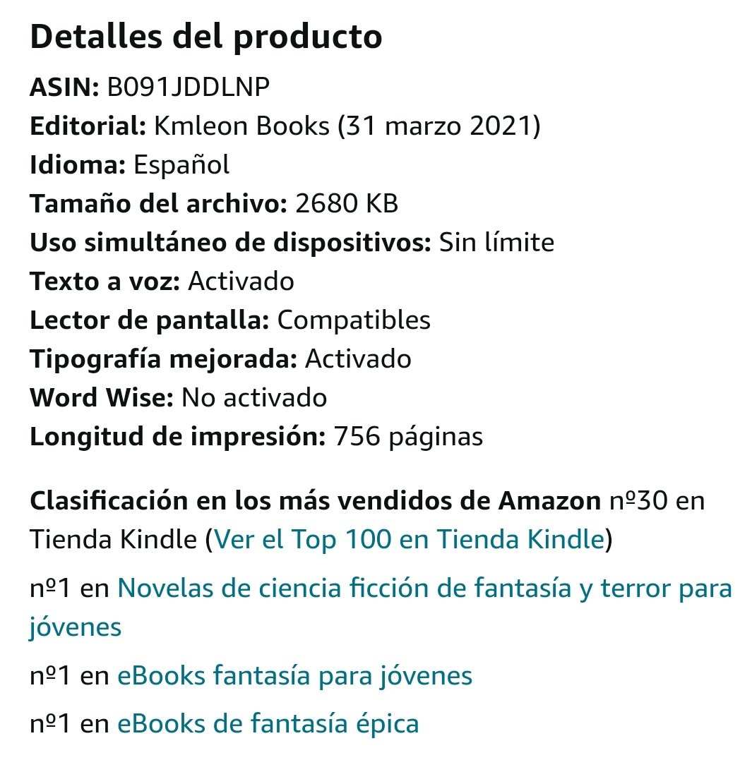 Imágenes de La Vida Sin Fin como libro más vendido de Amazon
