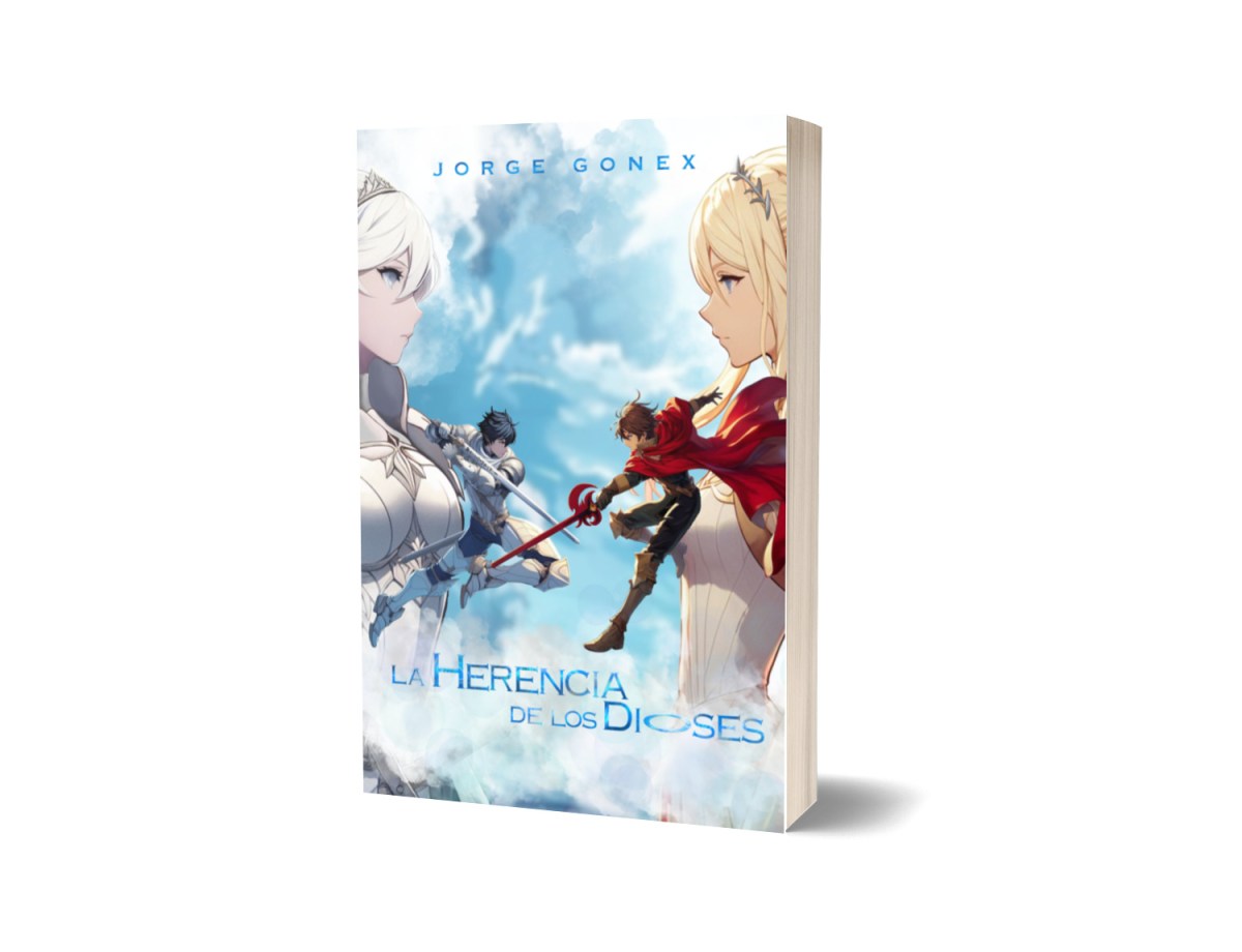 Así se creó la cubierta de «La herencia de los dioses»